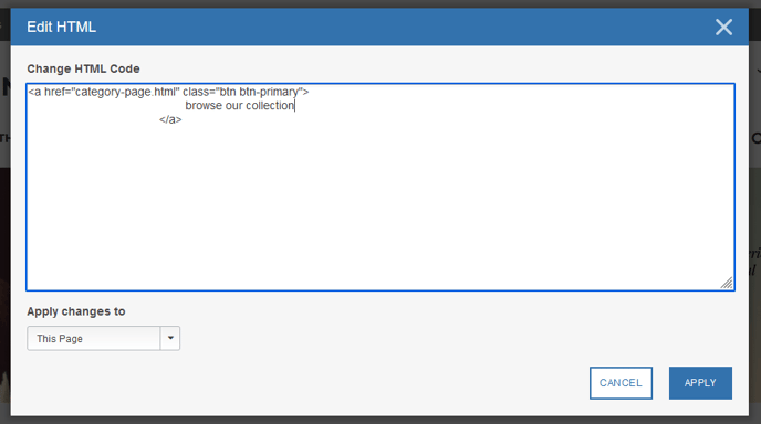 Edit an image from the HTML Editor