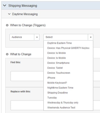 Creating Time Based Promotions and Messages - Use Time Based Audiences as Triggers II