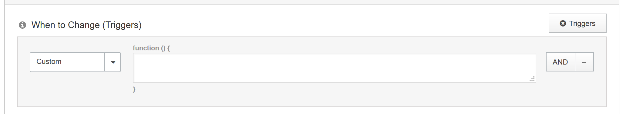 Custom Client-Side Triggers
