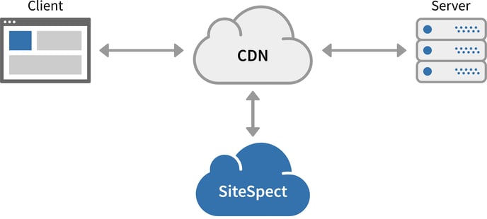 How Does SiteSpect Work - Hybrid Deployment