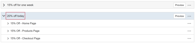 How do I create an AB Test with multiple Variation Groups - Create Two More Variation Groups III