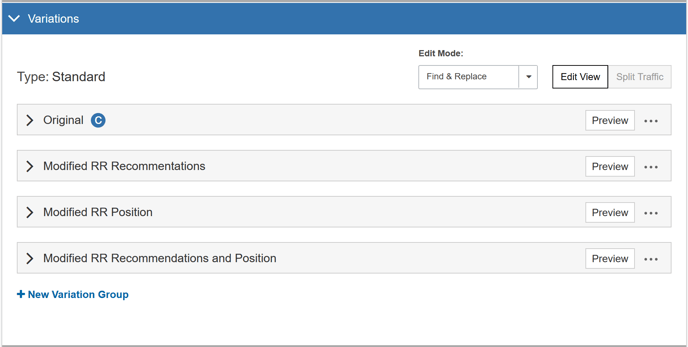 Integrating SiteSpect and RichRelevance - Setting up a SiteSpect AB Campaign to Optimize RichRelevance Recommendations