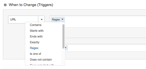 URL Triggers - When to Change II