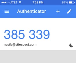 Using Two-Factor Authentication - Authenticator