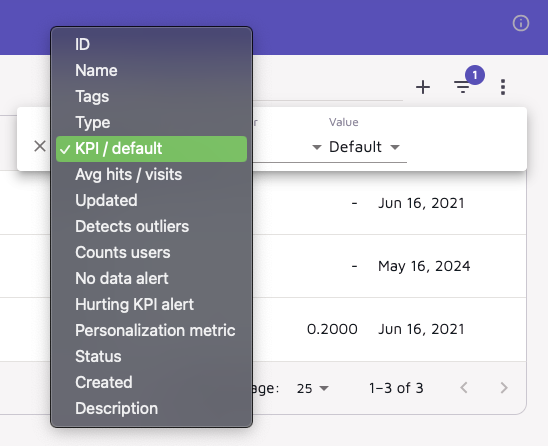 metric-filter-options